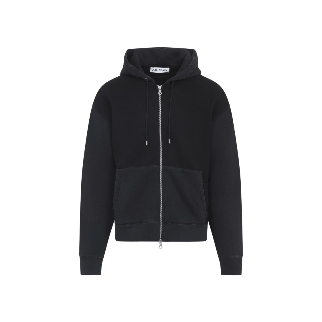 Our Legacy Black Organic Cotton M2256rp Hooded Sweatshirt