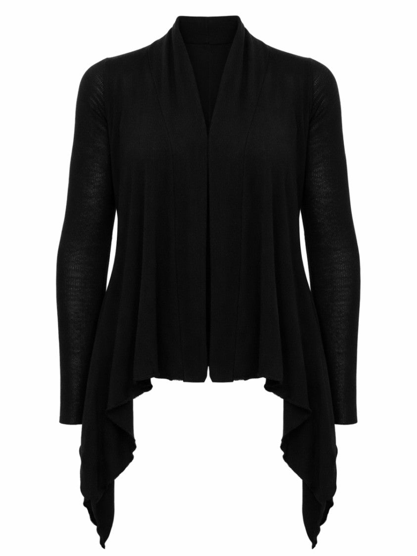 Rick Owens Medium Wrap New Wool Cardigan