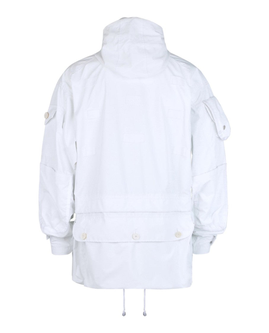 Givenchy Utilitarian Hooded Nylon Windbreaker