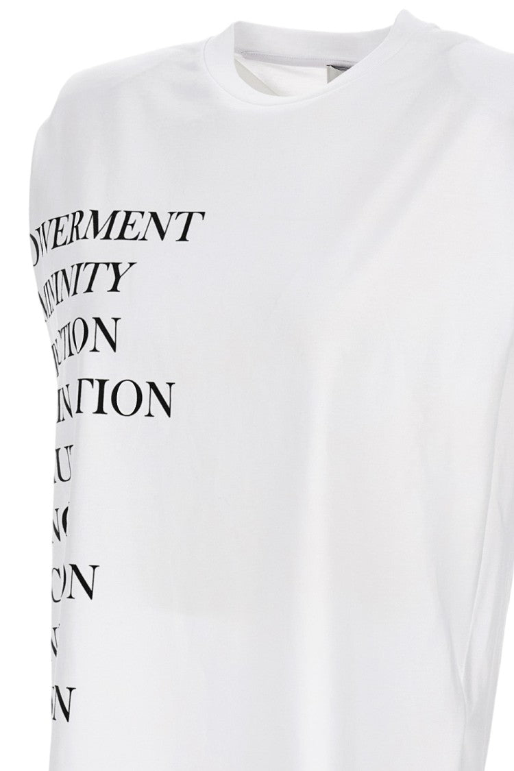 Elisabetta Franchi Oversized Padded-Shoulder T-Shirt