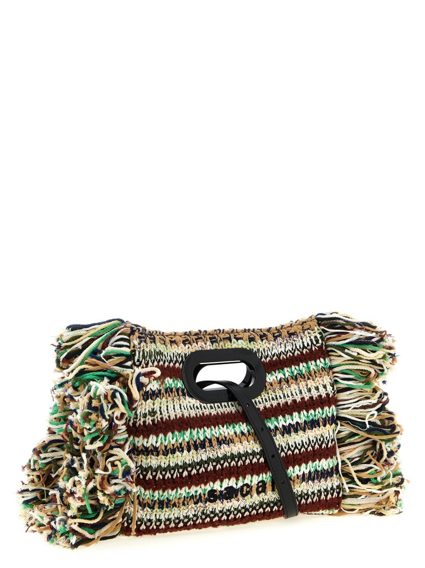 Sacai Small Fringe Shopping Bag