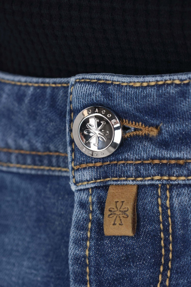 Jacob Cohen Scott Carrot Fit Stretch Denim Jeans