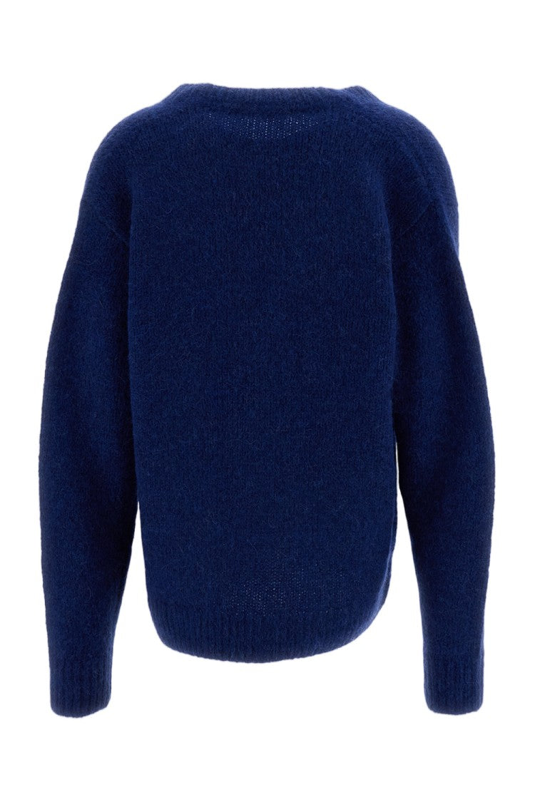 Dries Van Noten Tokas Cardigan In Alpaca And Merino Wool Blend