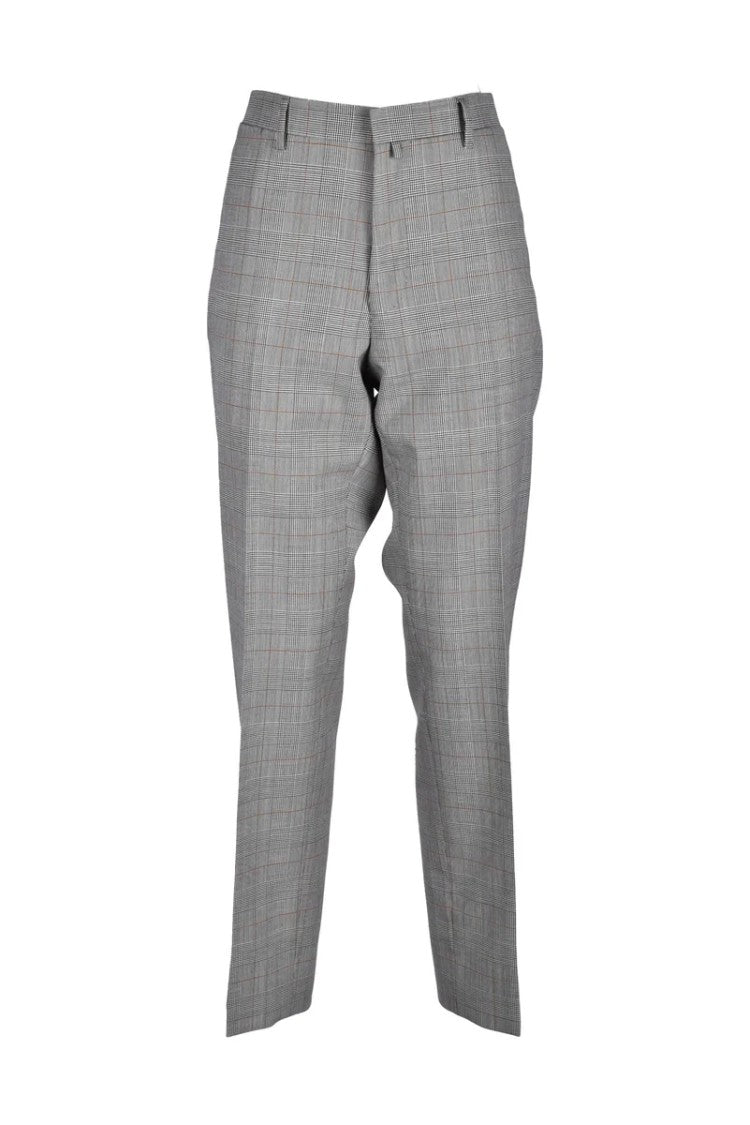 Corneliani Virgin Wool Trousers - Grey