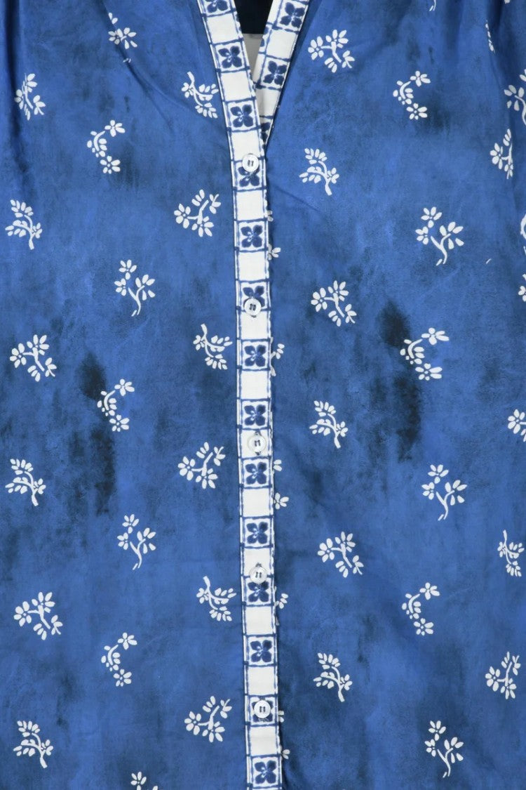 Hod Blue Cotton Shirt