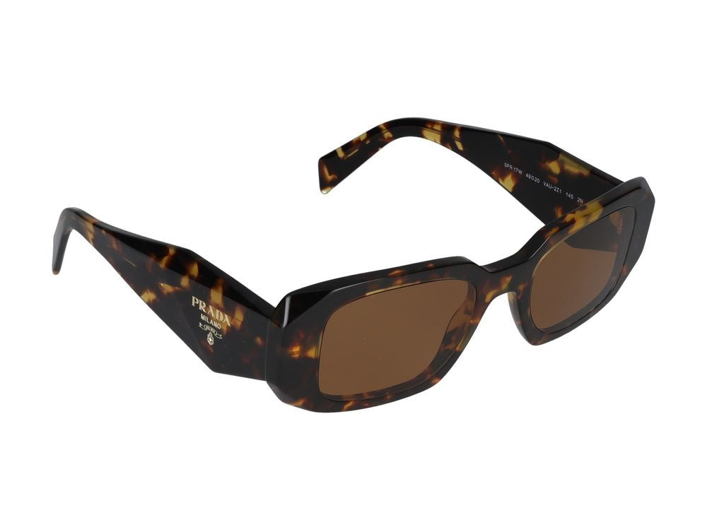 Prada Tortoiseshell Oversized Square Acetate Sunglasses