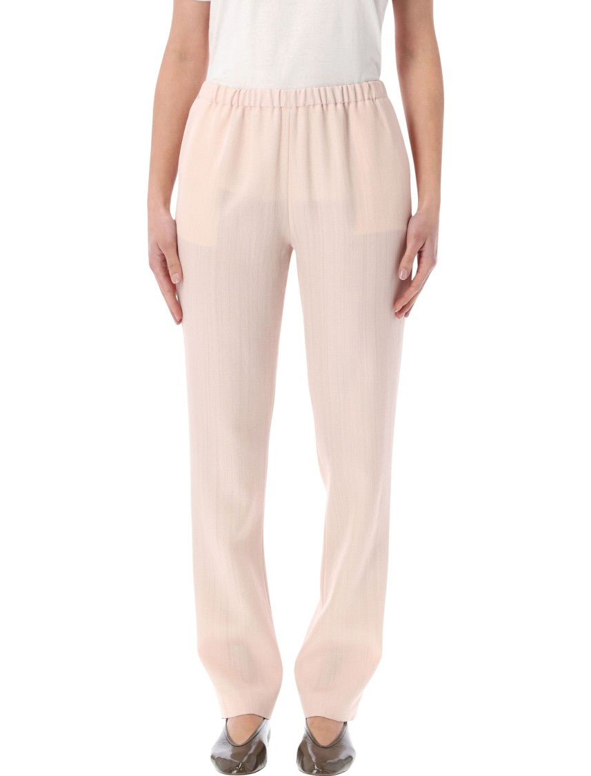 Loulou Studio Scot Viscose Wool Blend Pants