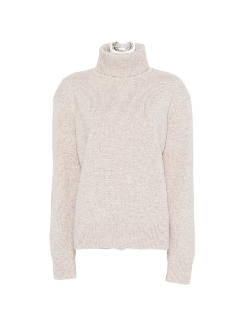 The Frankie Shop Turtleneck Ribbed Knit Sweater