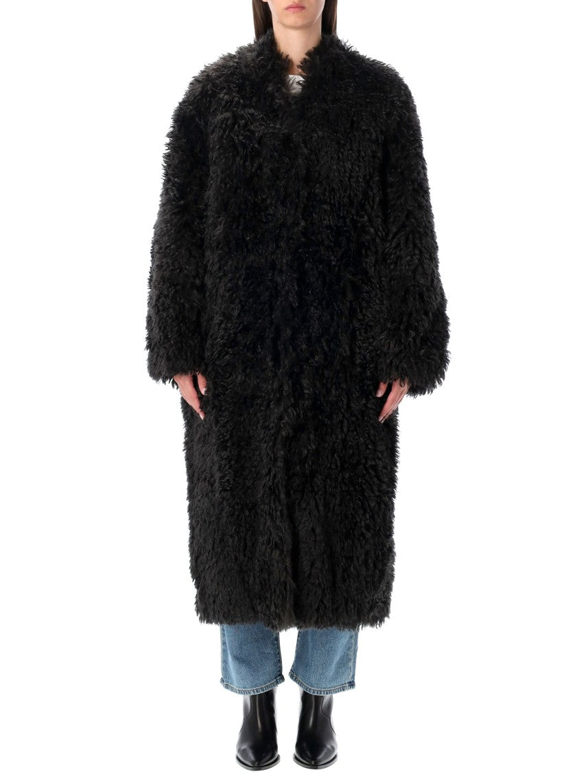 Stand Studio Carolina Eco Fur Curl Coat