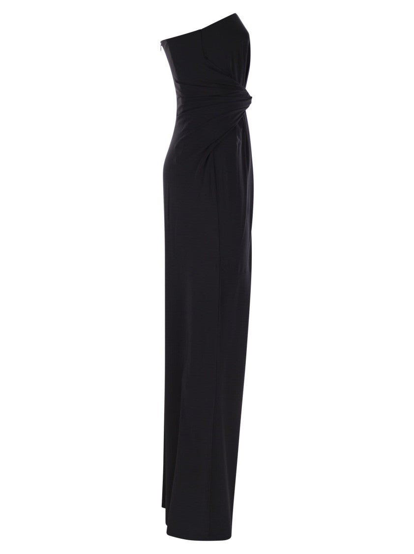 Max Mara Fiero - Viscose Jersey Bustier Jumpsuit