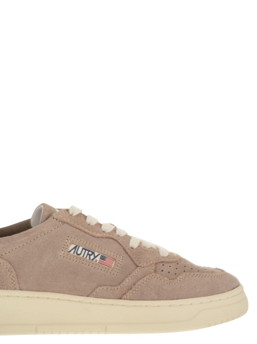 Autry Medalist Low - Suede Sneakers