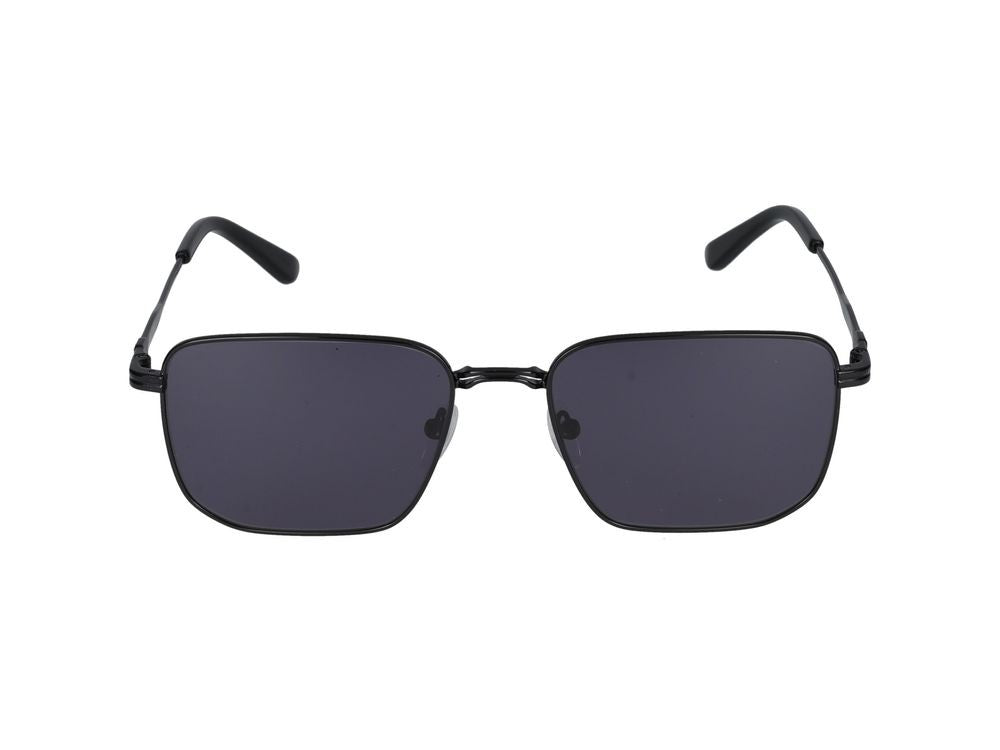 Calvin Klein Black Ck23101s Metal Square Sunglasses