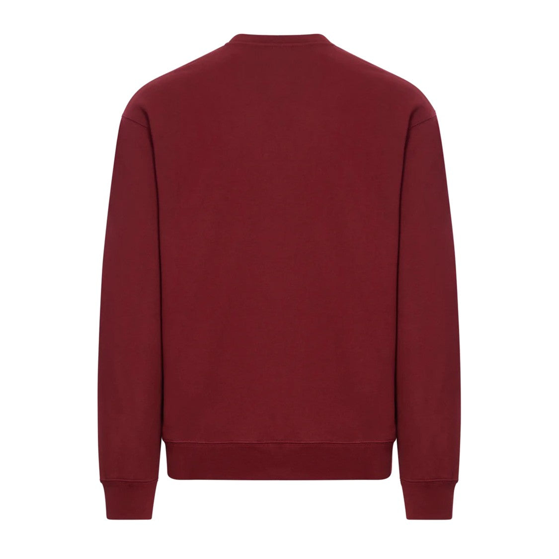 Gucci Graphic Print Crewneck Sweatshirt With Ribbed Cuffs