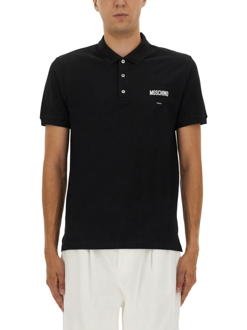 Moschino Cotton Pique Polo
