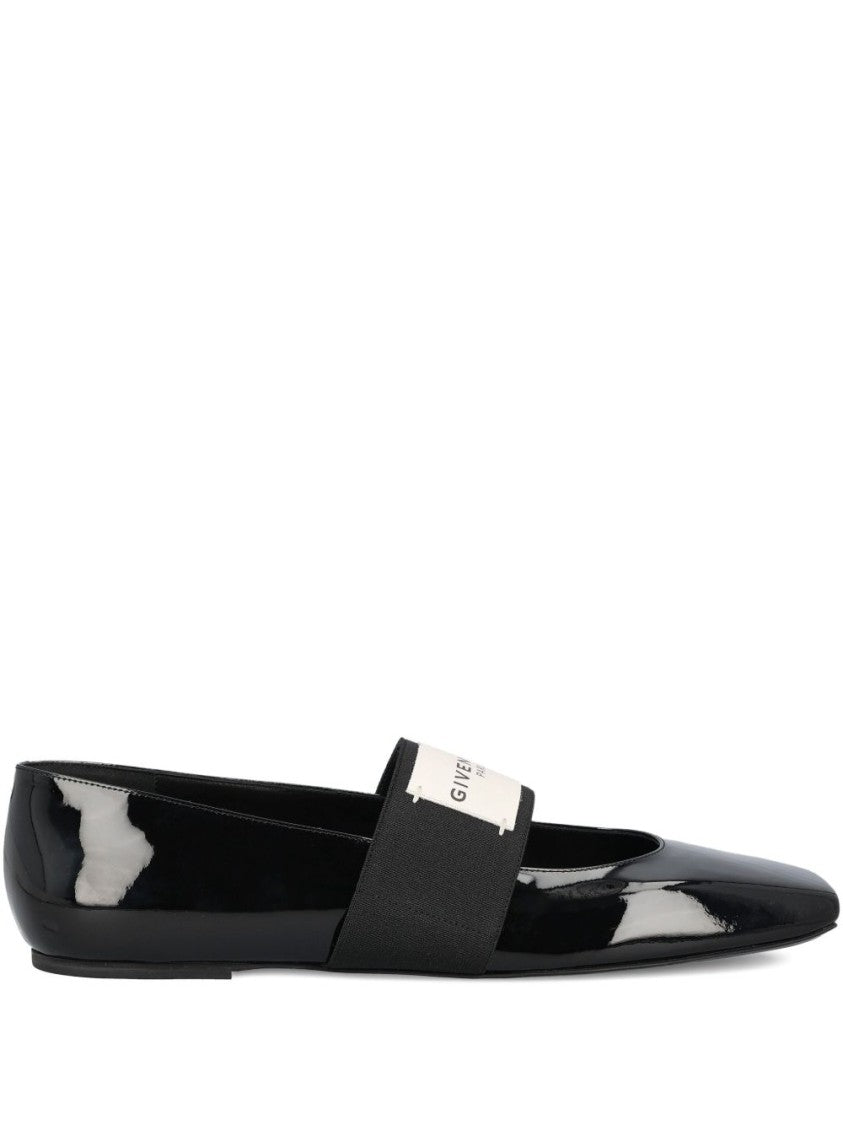 Givenchy Pointed Toe Patent Leather Flats