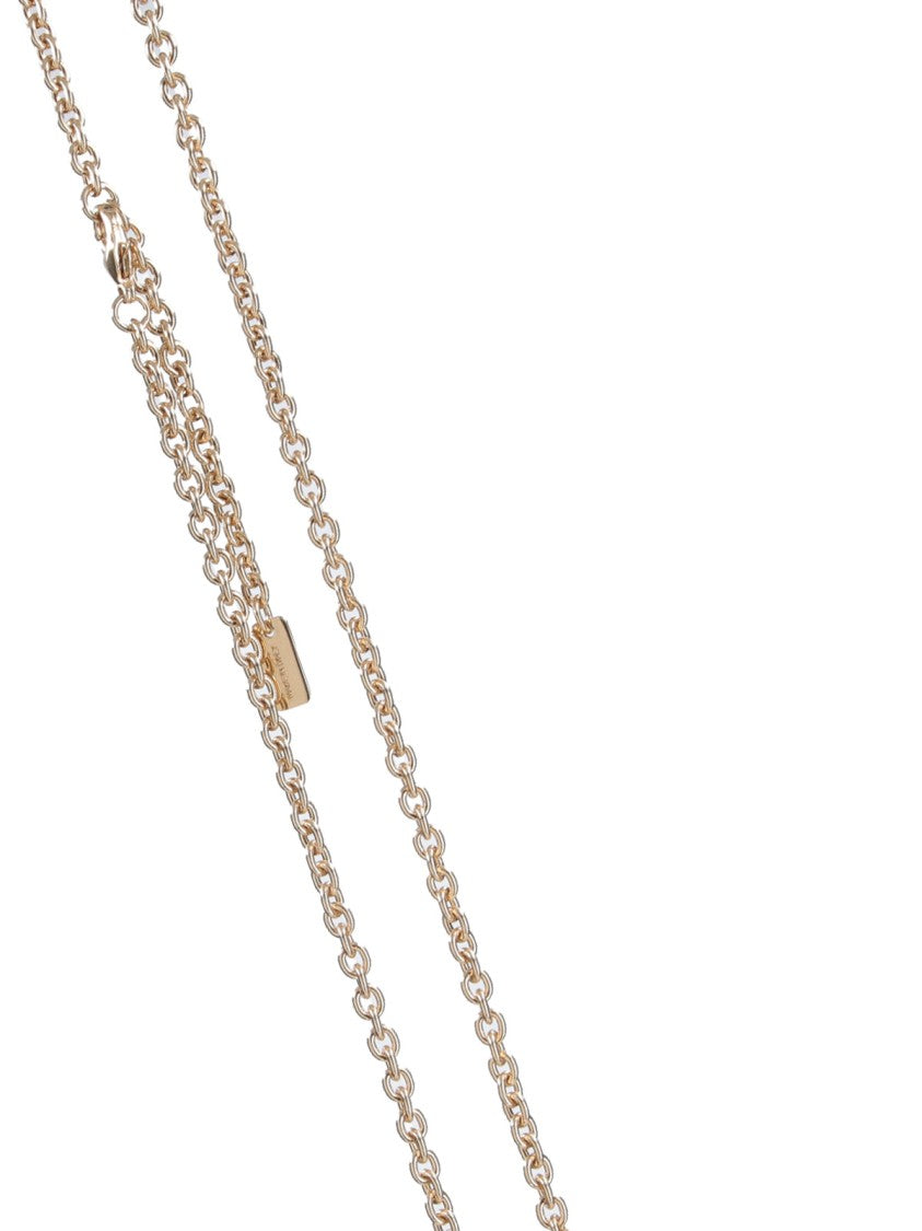 Chloé Multicolor Tropicus Enamel Brass Necklace