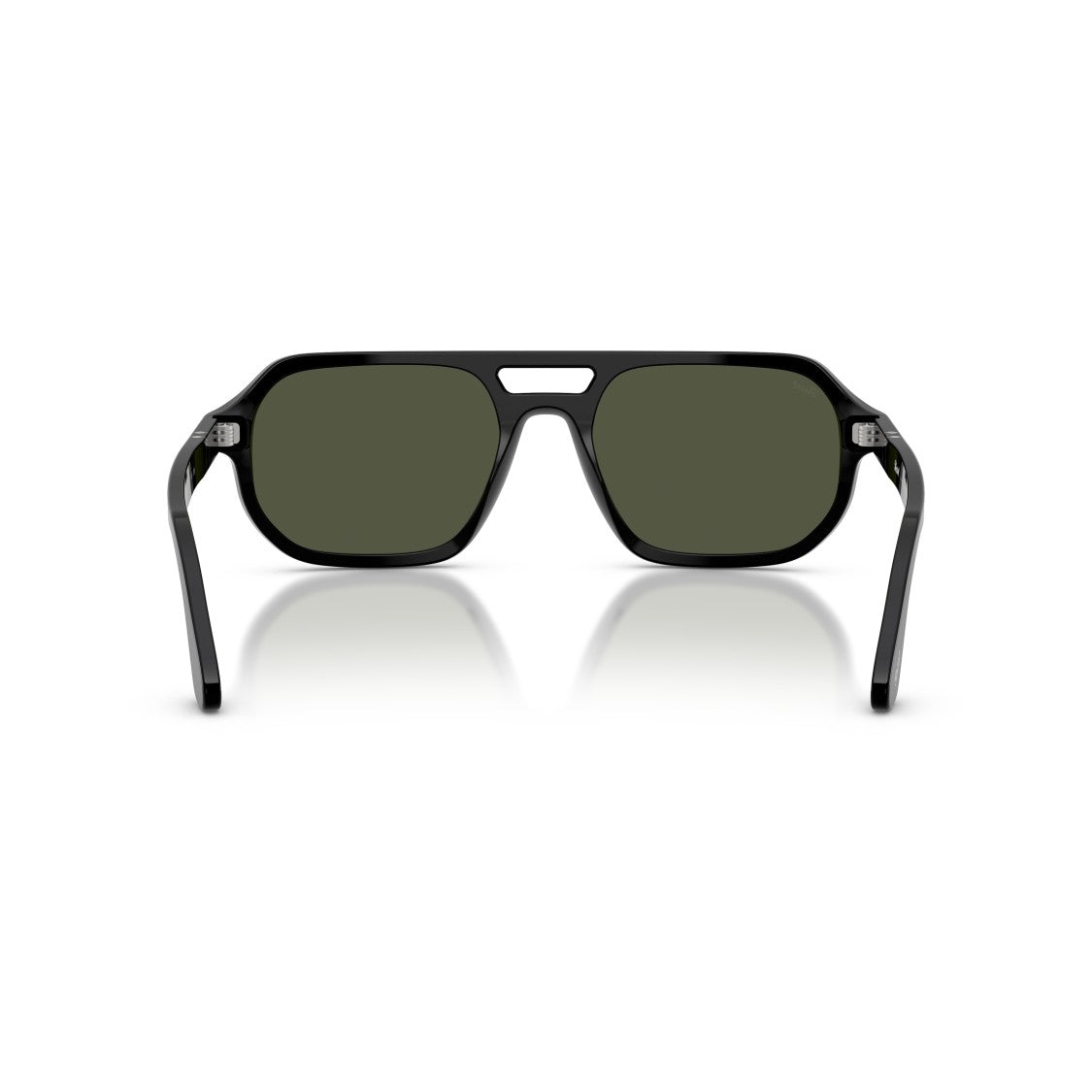 Persol 0Po3393s Rectangular Acetate Sunglasses With Double Bridge Design