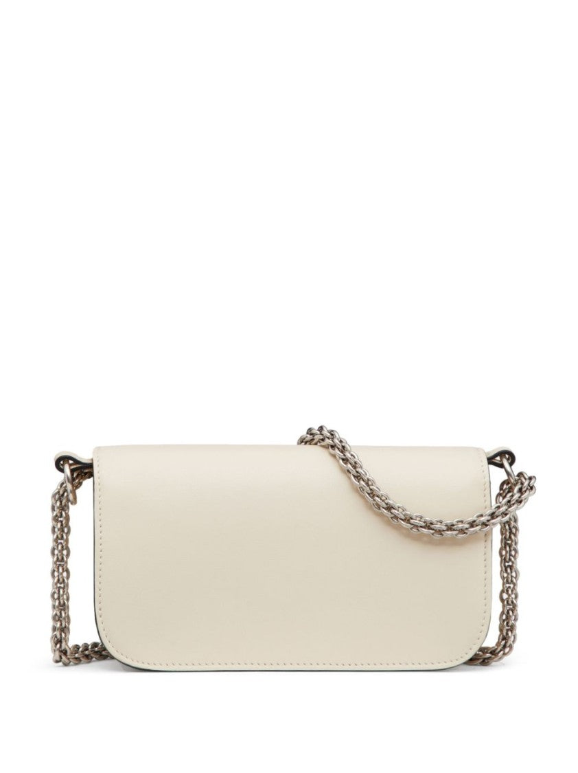 Valentino Garavani Structured Rectangular Bag With Large Logo Emblem