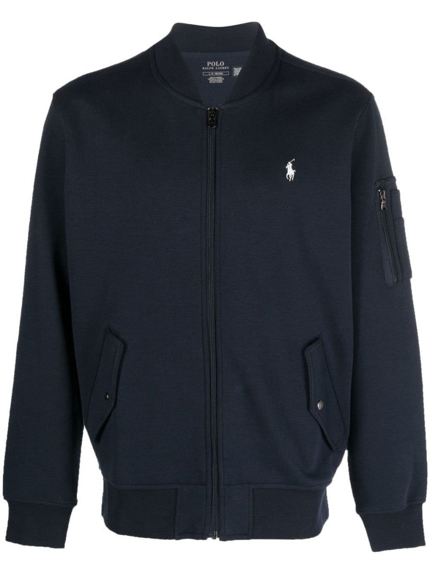 Polo Ralph Lauren Men's Long Sleeve Pullover With Zippered Pocket