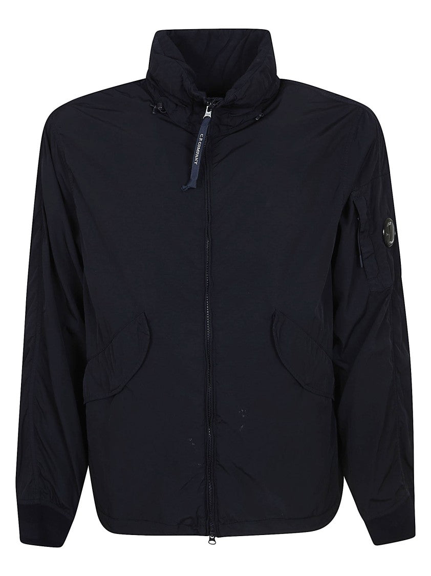 C.P. Company Short Jacket In Glossy Recycled Multifilament Nylon
