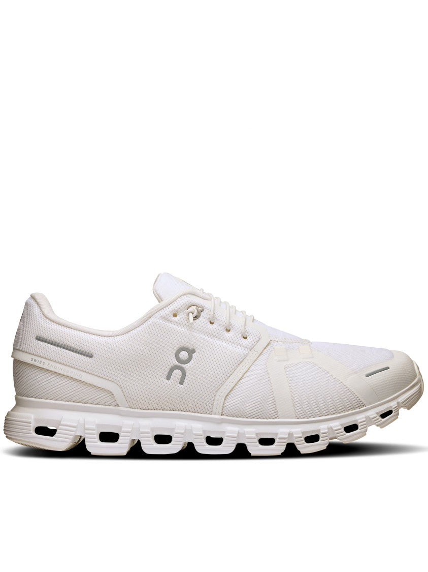 On White Cloud 6 Breathable Mesh Running Sneakers