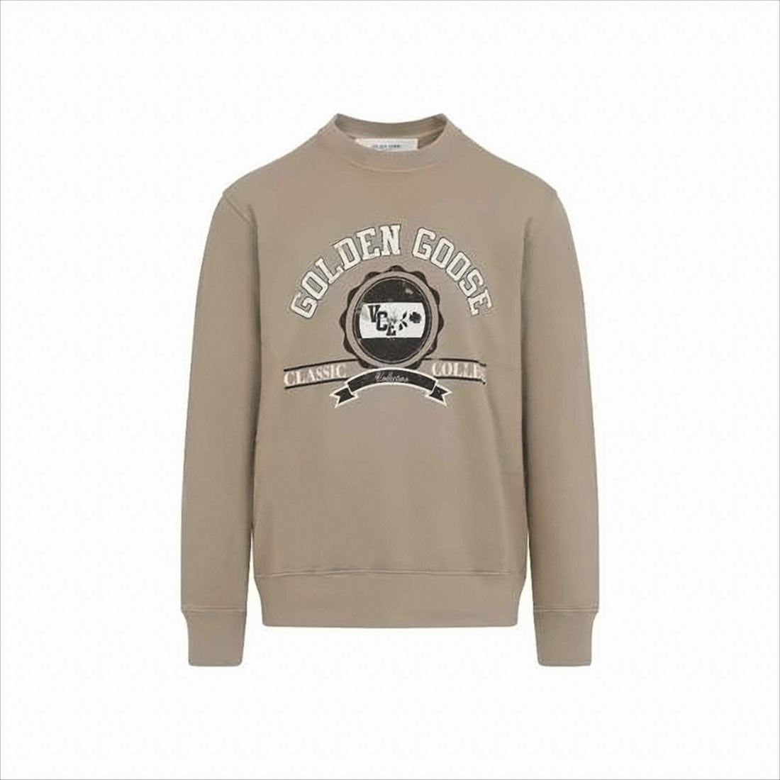 Golden Goose Long-Sleeve Relaxed Fit Sweatshirt With Vintage Emblem
