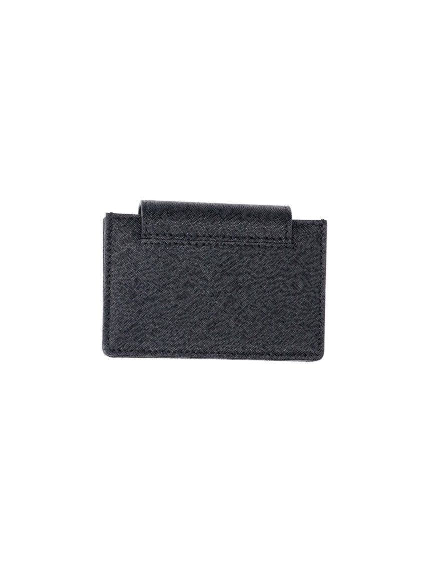 Vivienne Westwood Black Orb Calf Leather Wallet