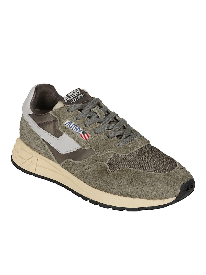 Autry Low-Top Sneakers With Suede And Nylon Panels