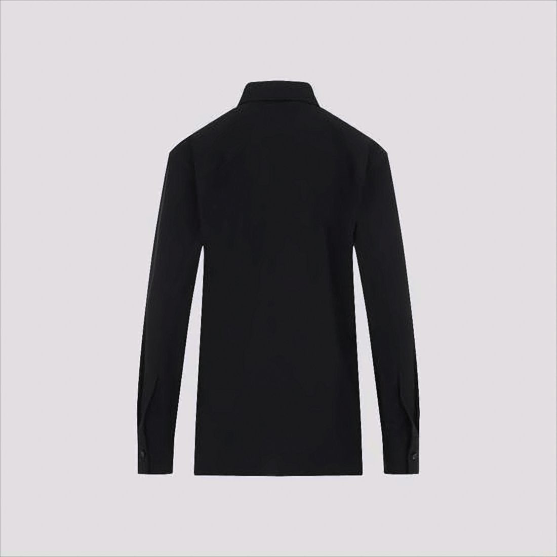 Bottega Veneta Pointed Collar Wool Shirt