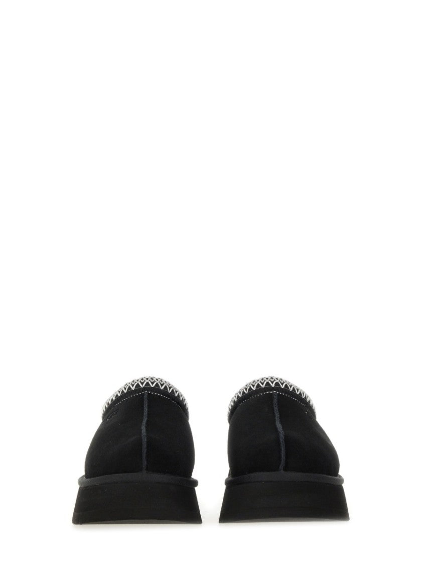 Ugg Tazz Ii Zigzag Stitch Leather Platform Sandals