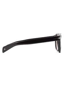 David Beckham Rounded Frame Sunglasses With Glossy Finish And Tinted Lenses