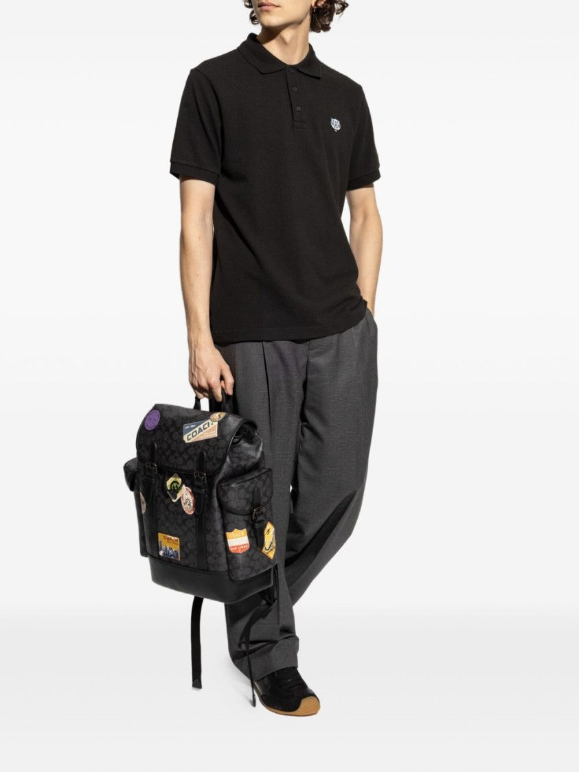 Kenzo Classic Black Polo Shirt