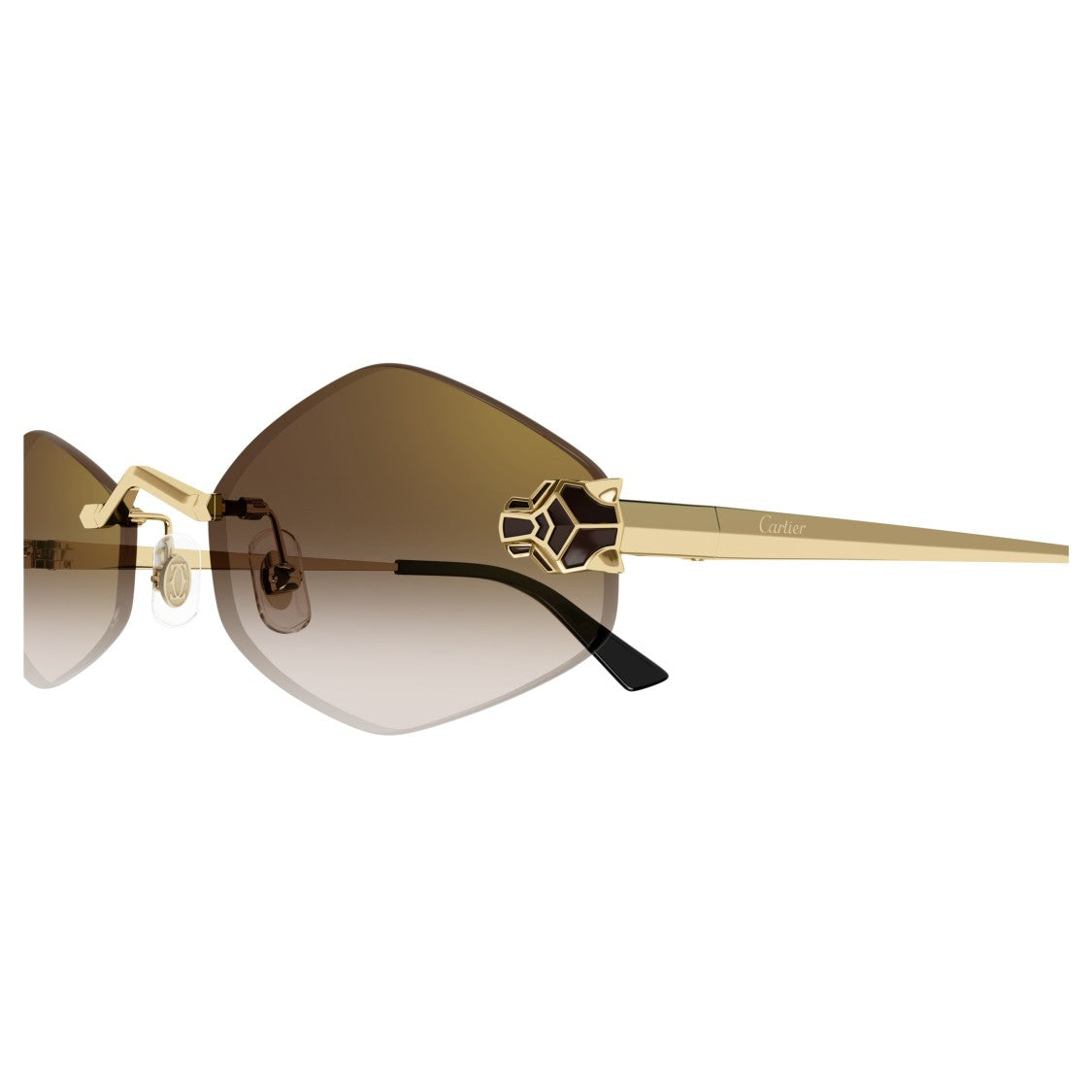 Cartier Ct0433s Rimless Sunglasses