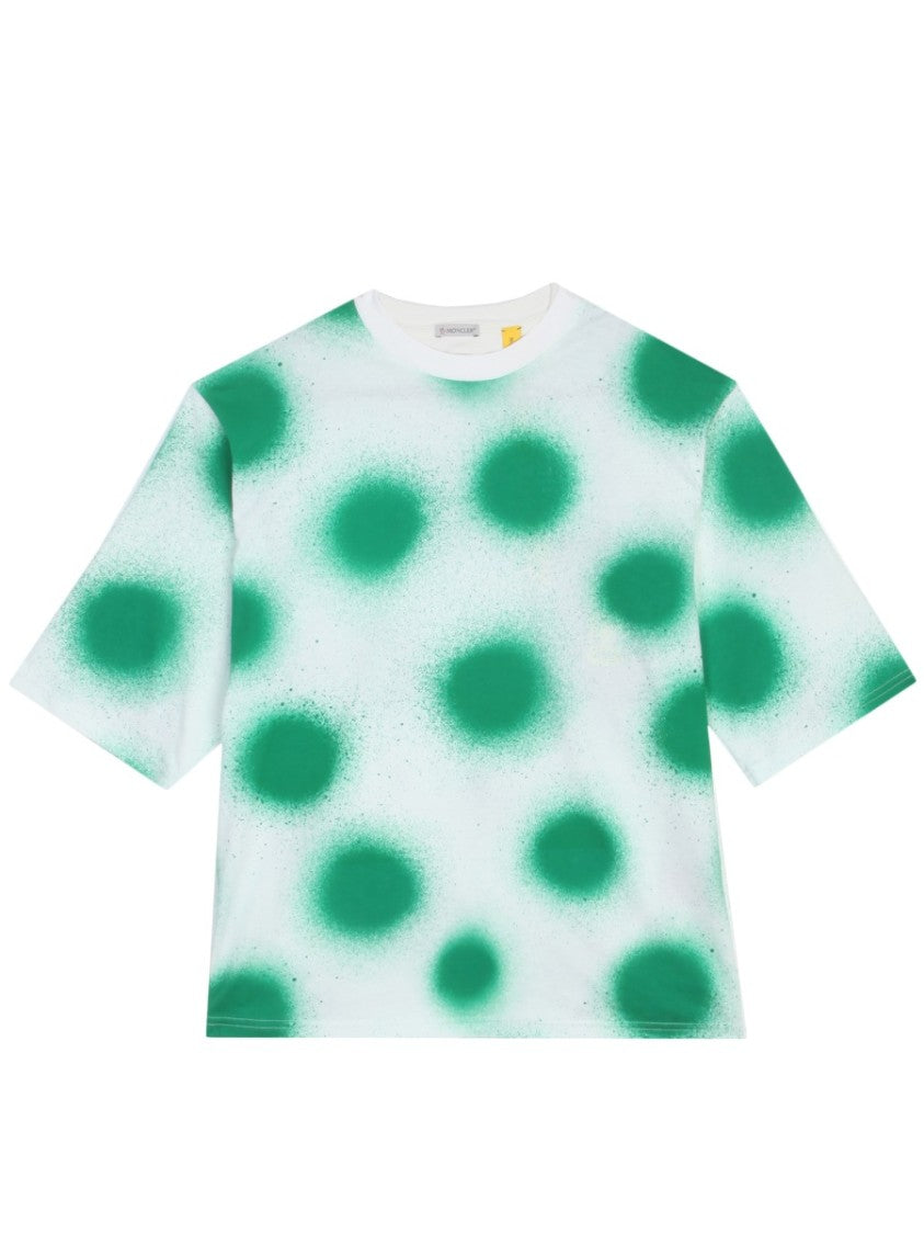 Moncler Genius Abstract Polka Dot Print T-Shirt