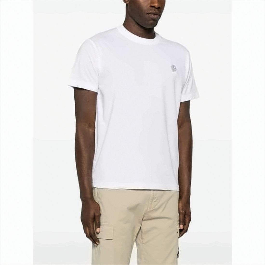 Stone Island Short-Sleeve Cotton T-Shirt