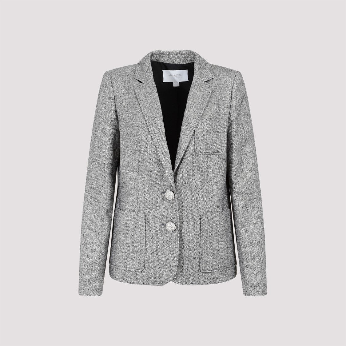 Giambattista Valli Ivory Black Cotton Jacket