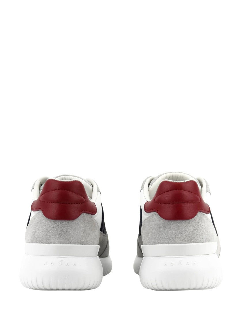 Hogan Interaction 3 Suede Overlay Sneakers