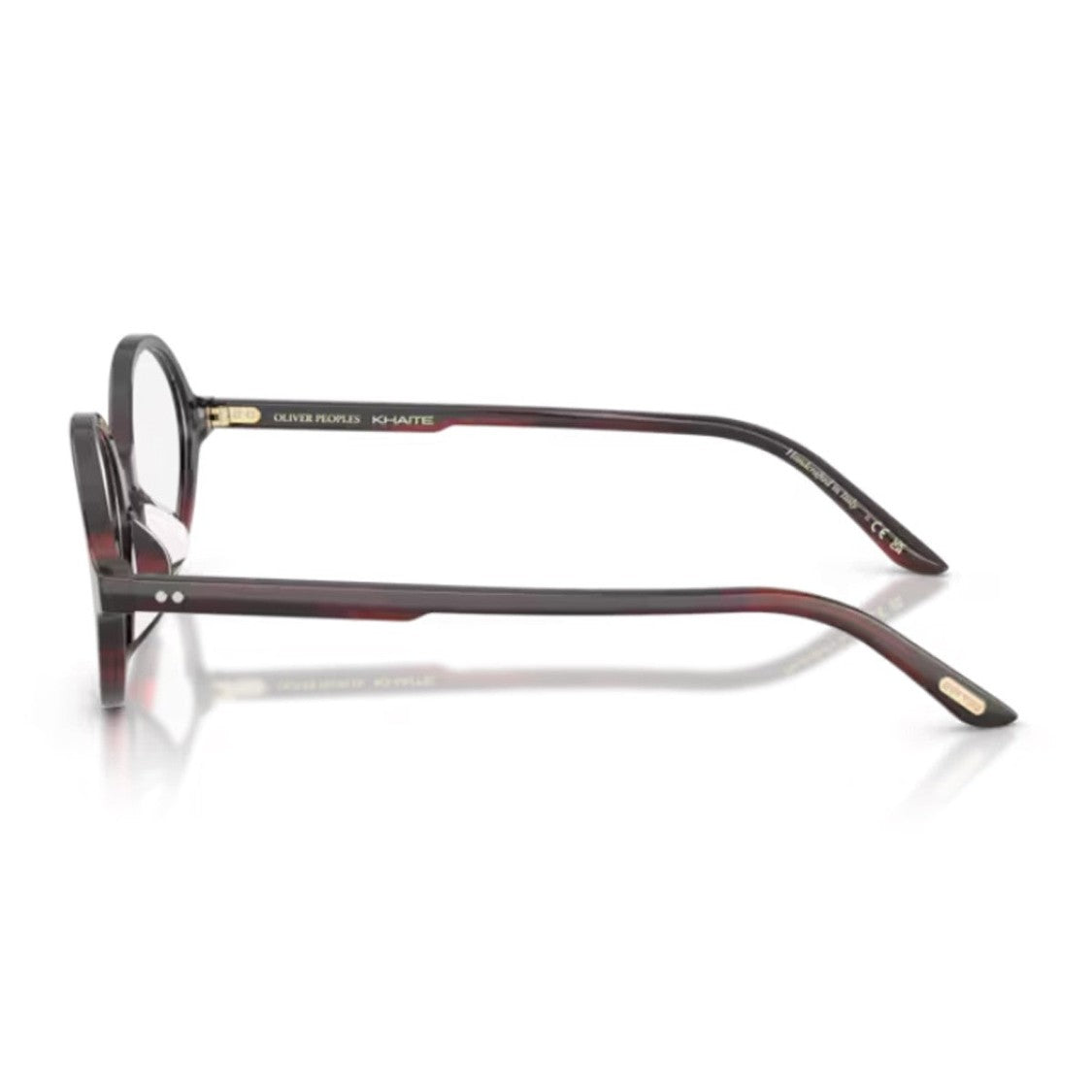 Oliver Peoples Bordeaux Ov5574u - 2000Rx Collection Khaite Acetate Oval Sunglasses