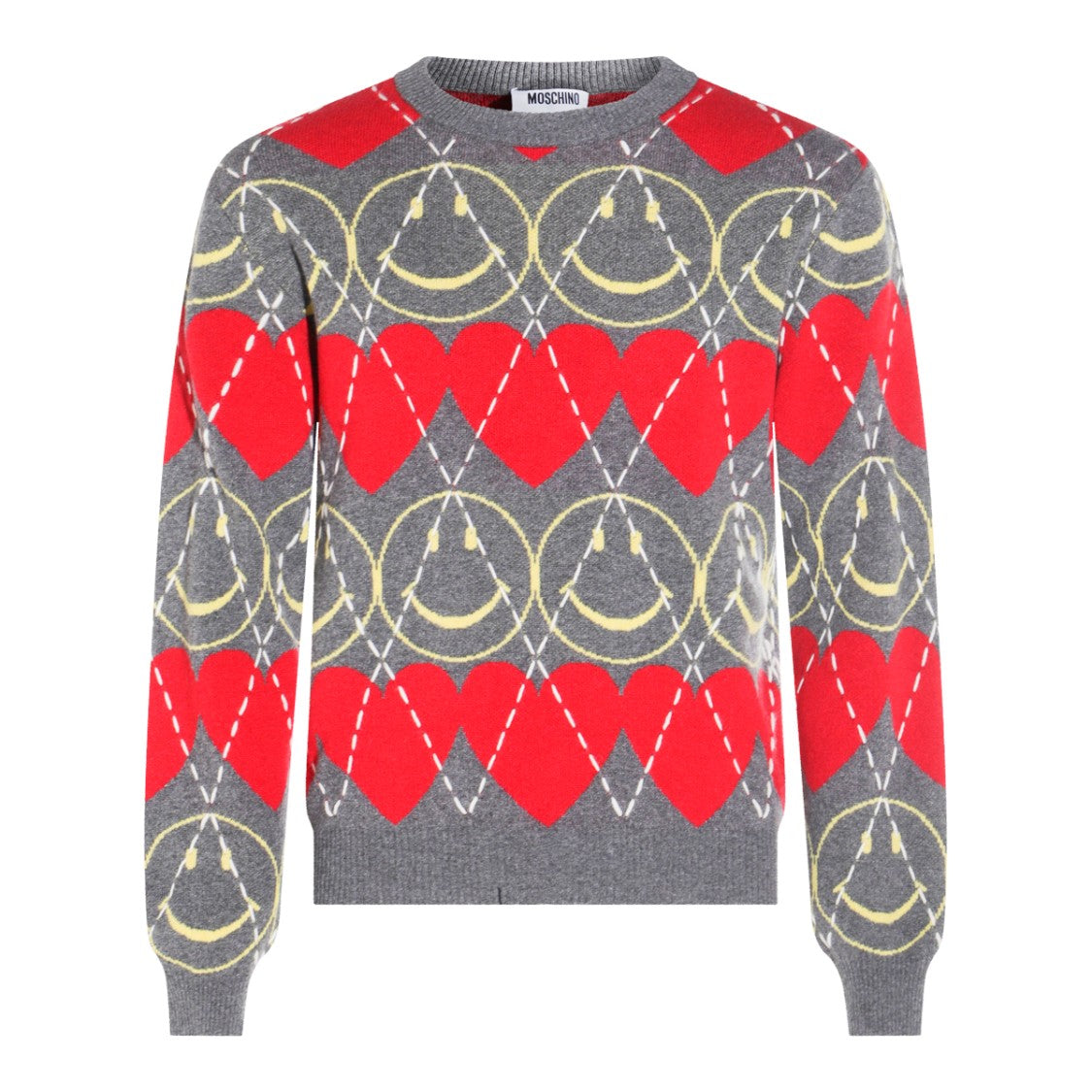 Moschino Multicolor Wool Knitwear
