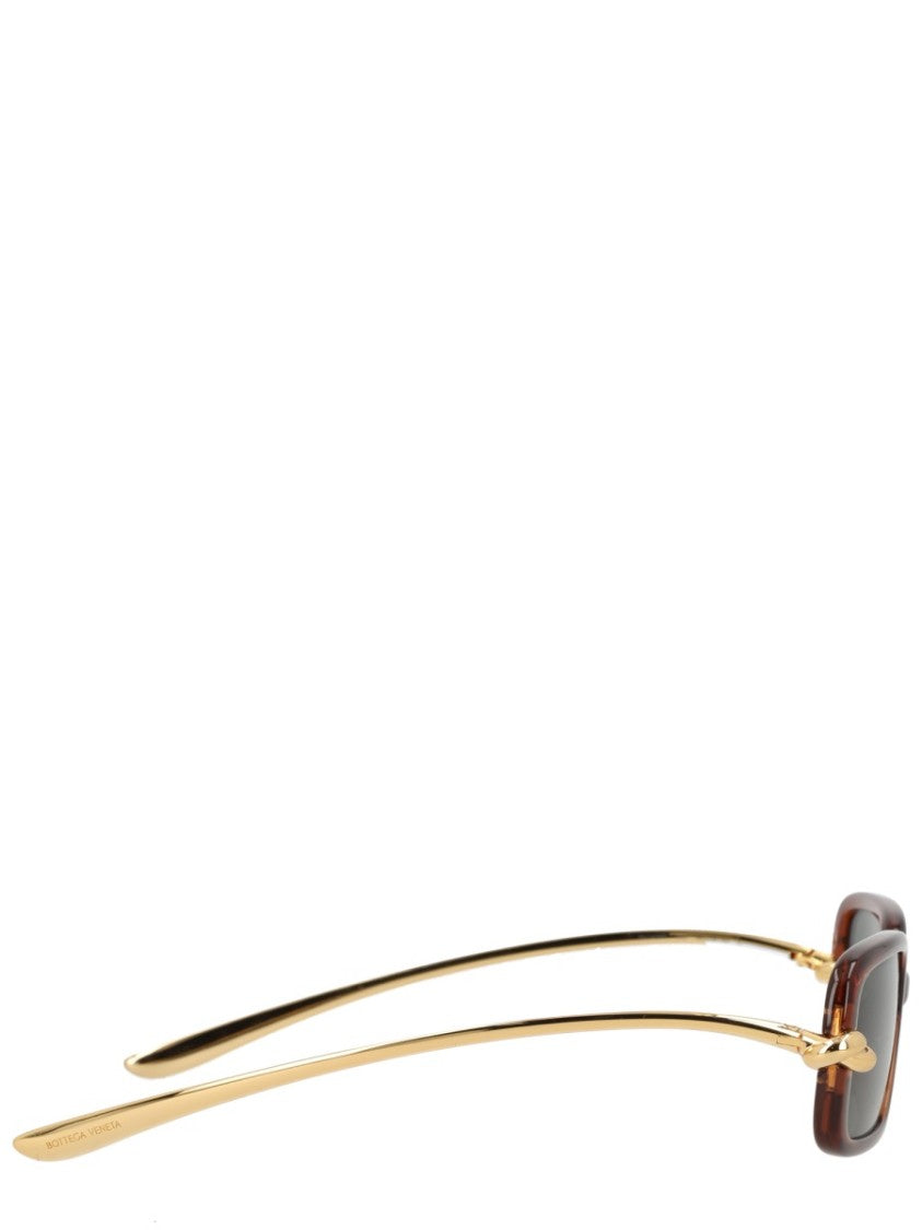 Bottega Veneta Knot Rectangular Sunglasses