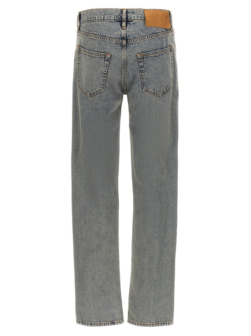 Mm6 By Maison Margiela Visible Stitching Jeans
