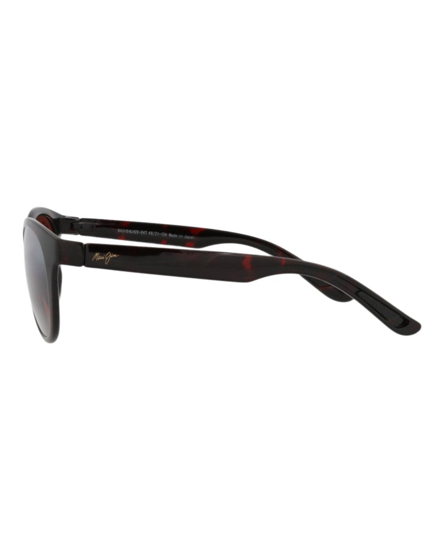 Maui Jim Round-Frame Injected Sunglasses