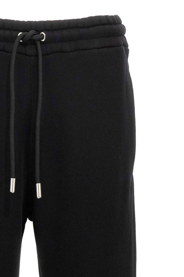 Off-White Black Ow Emb Cotton Sweatpants