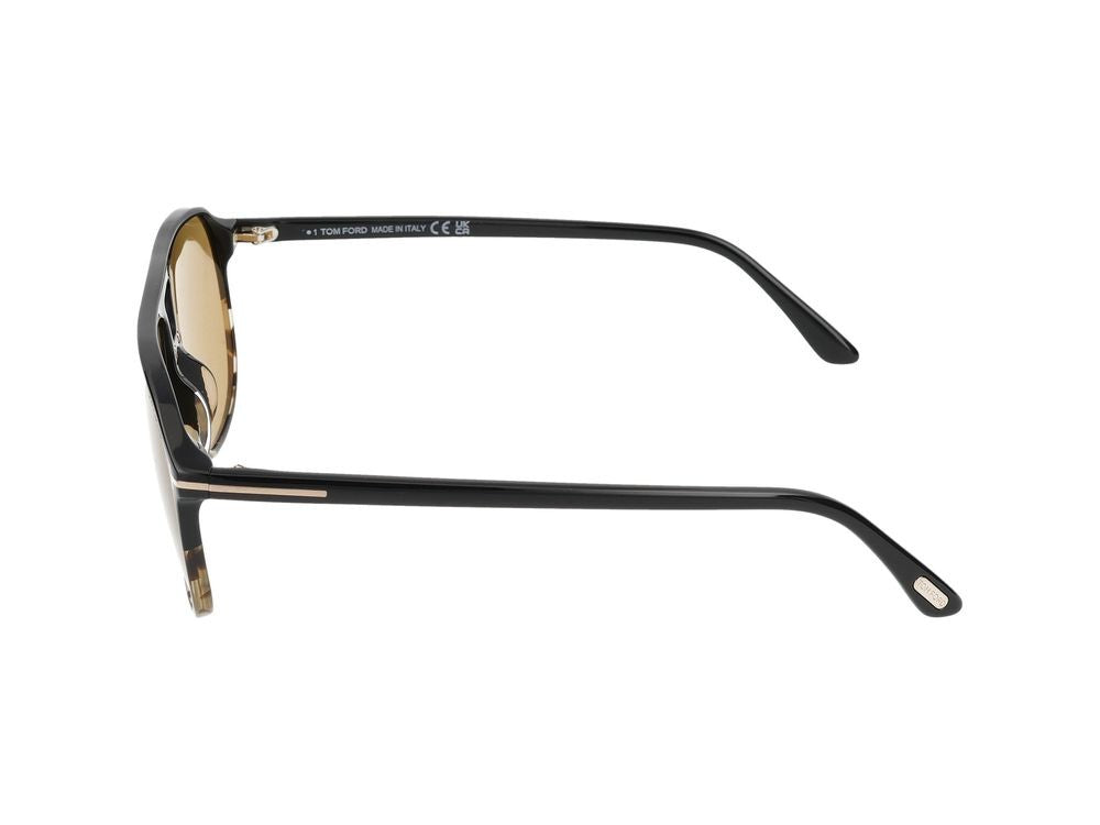 Tom Ford Amber Bold Oversized Square Sunglasses