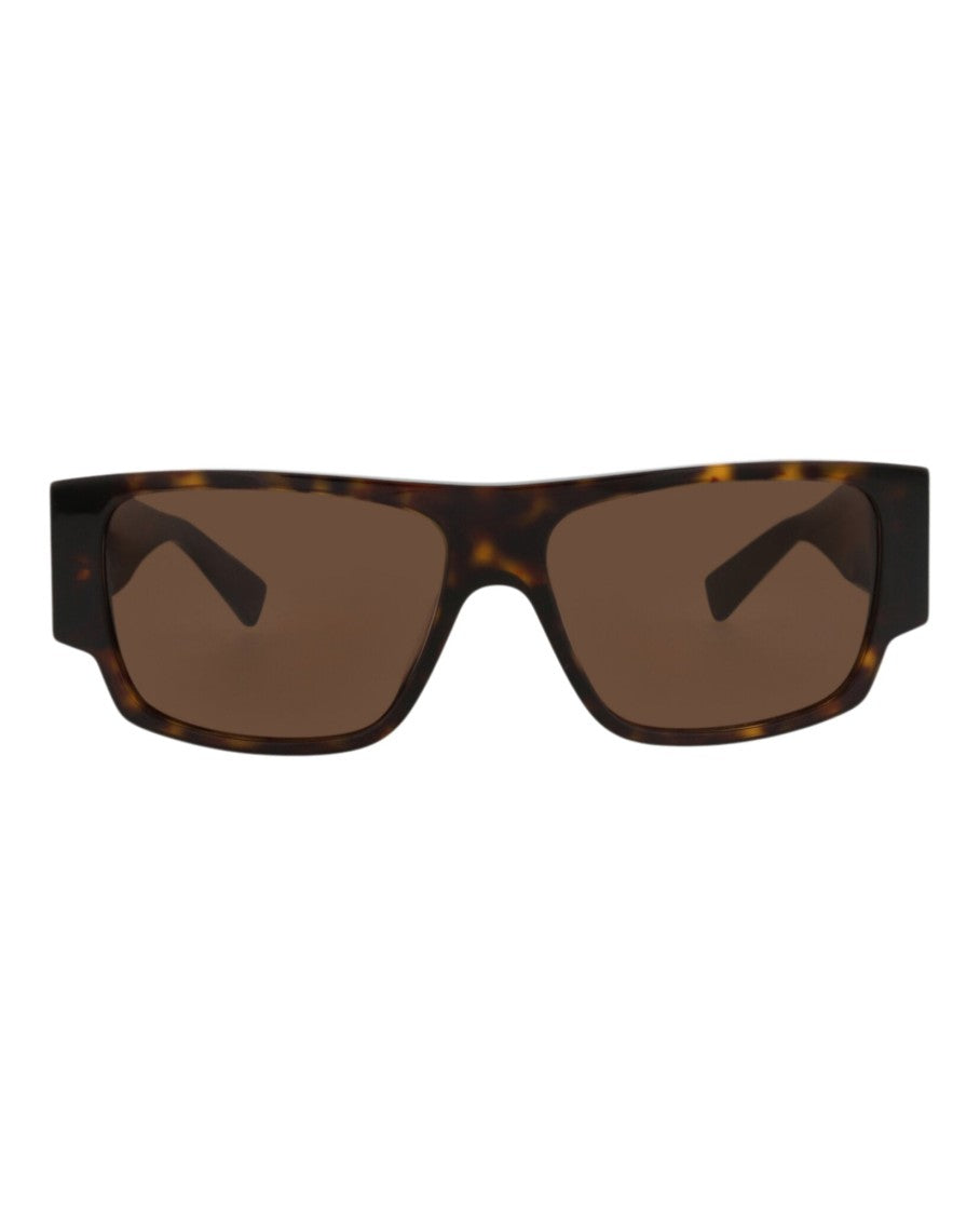 Bottega Veneta Square-Frame Sunglasses In Recycled Acetate With Tortoiseshell Pattern