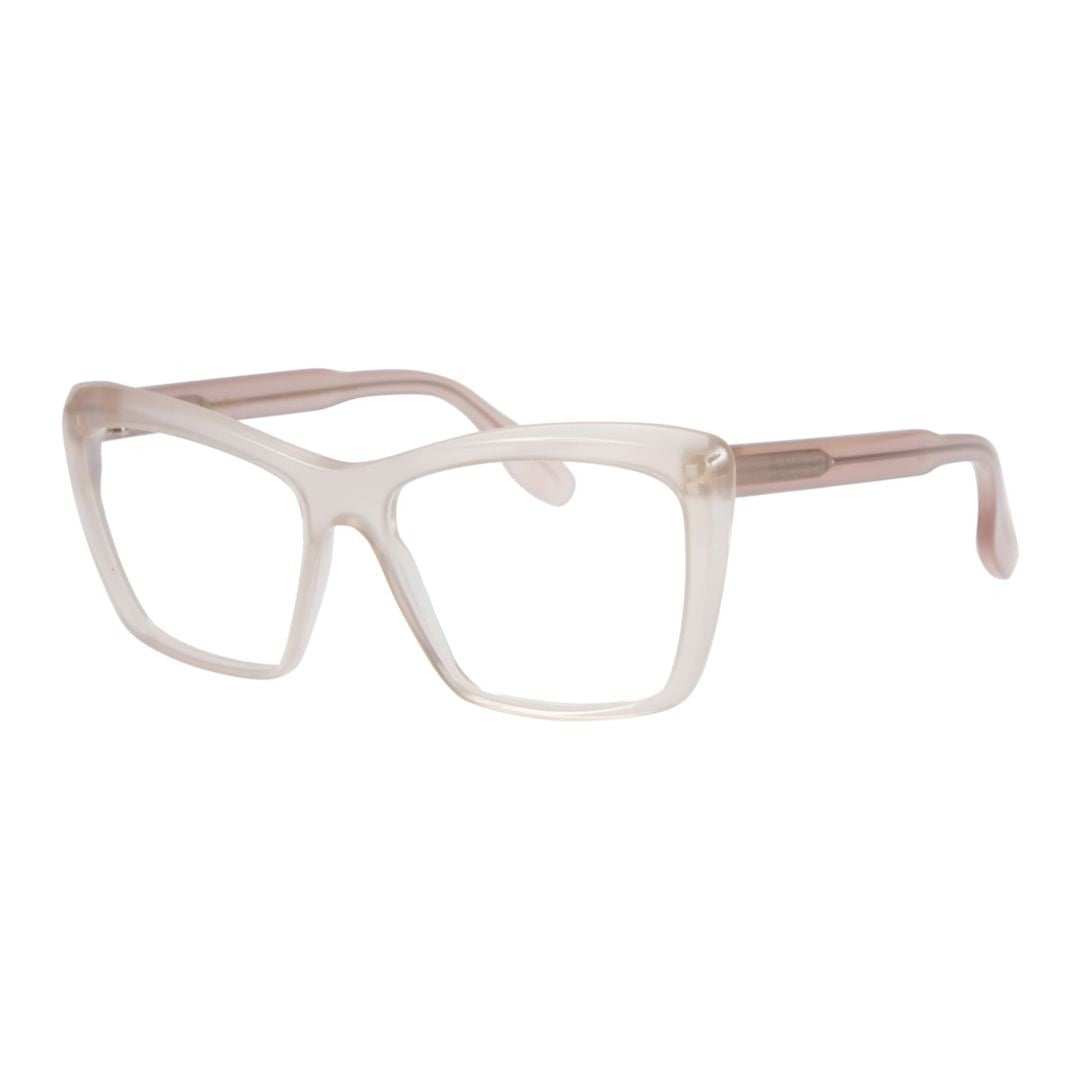 Kador Katy Translucent Rectangular Eyeglasses With Curved Temples