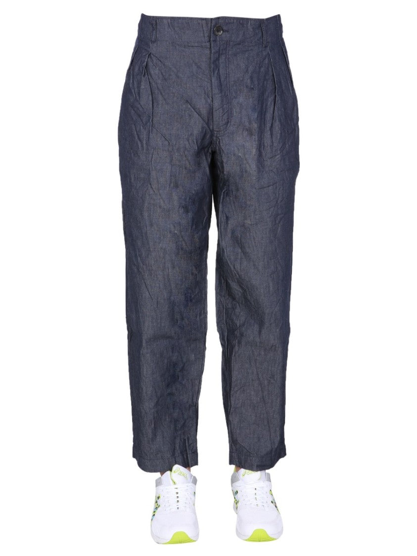 Comme Des Garçons Relaxed Silhouette Straight Fit Trousers