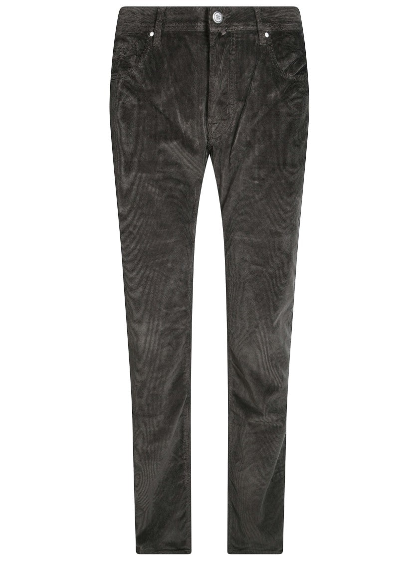 Jacob Cohen Bard Slim-Fit Textured Corduroy Pants