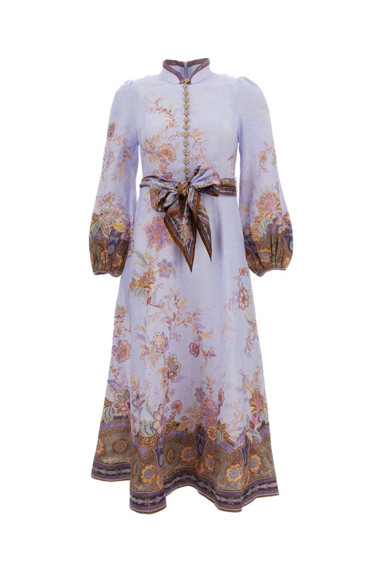 Zimmermann Luna Button Midi Dress