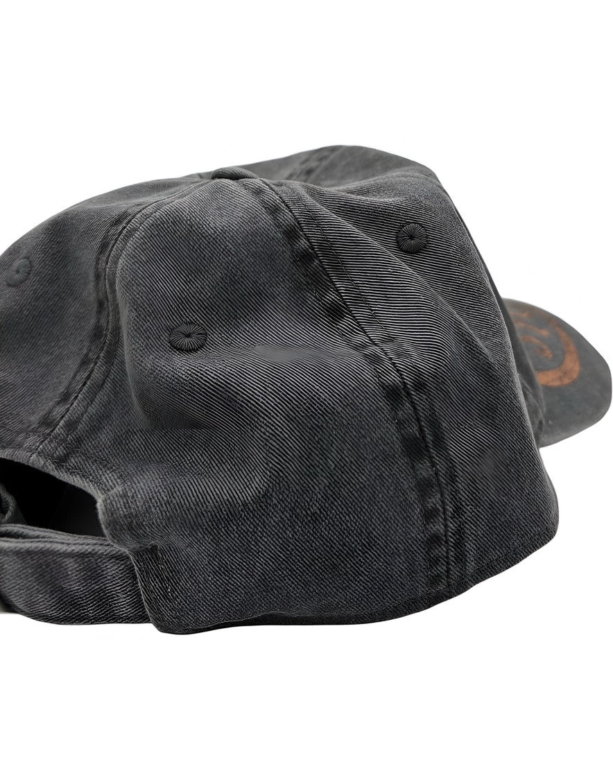 Acne Studios Black Logo Peak Hat